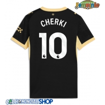 Maglie da calcio Manchester City Rayan Cherki #10 Seconda Maglia Femminile 2026-27 Manica Corta